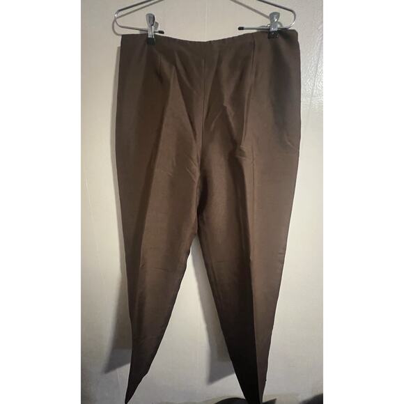 Amanda Smith 100% Silk Jacket W/ 2 Pairs Of 100% Silk Pants Women’s 12 Floral - Picture 12 of 16